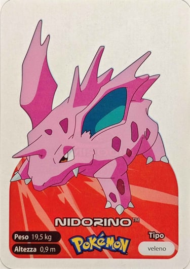 33 Nidorino lamincards spécial édition