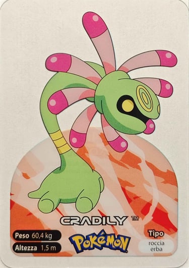 346 Cradily Lamincards spécial édition