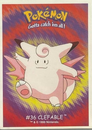 Clefable Dunkin Boomer 1999