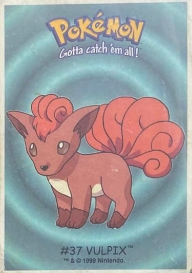 Vulpix Dunkin Boomer 1999