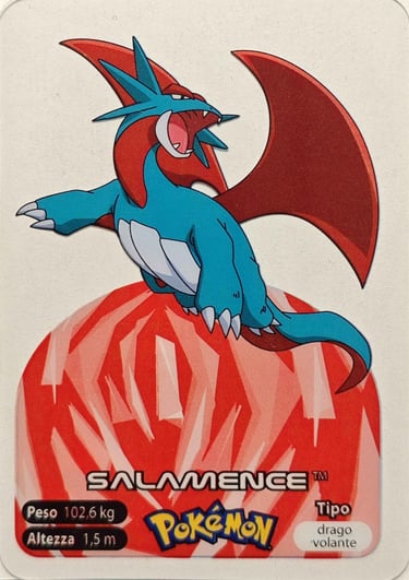 373 Salamence Lamincards spécial édition