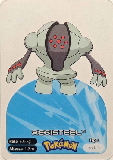 379 Registeel Lamincards spécial édition