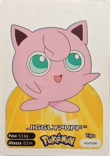39 jigglypuff lamincards spécial édition