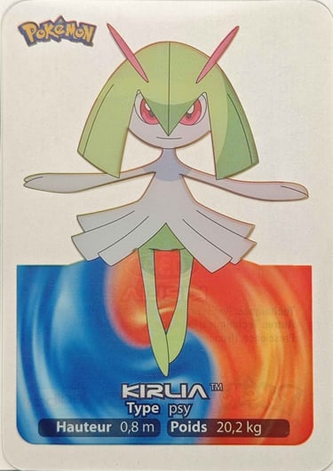 39 Kirlia Lamicards Pokémon série 3