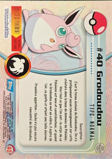 Grodoudou topps serie 1
