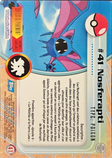 Nosferapti topps serie 1