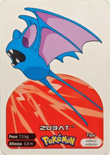 41 Zubat lamincards spécial édition