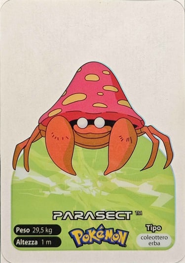47 Parasect lamincards spécial édition
