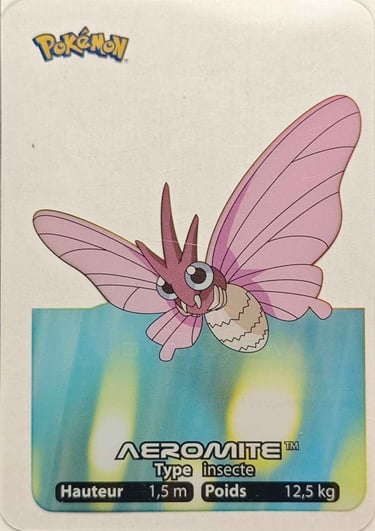 49 Aeromite Lamincards Pokémon série 1