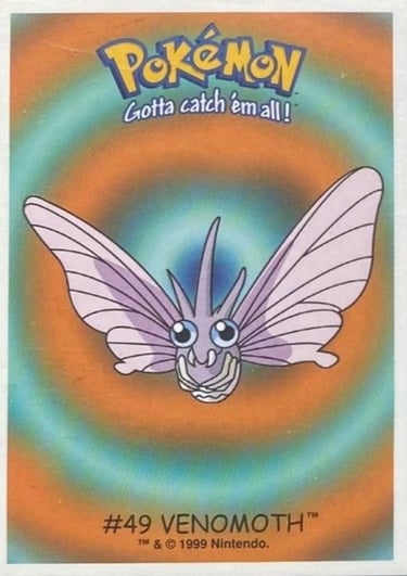 Venomoth Dunkin Boomer 1999