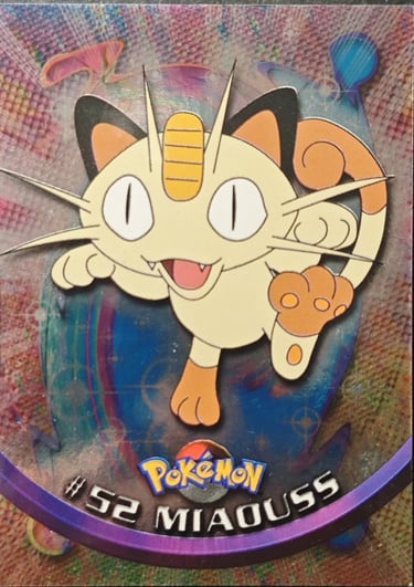 Miaouss topps série 1 foil