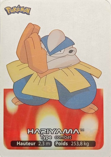 55 Hariyama Lamicards Pokémon série 3