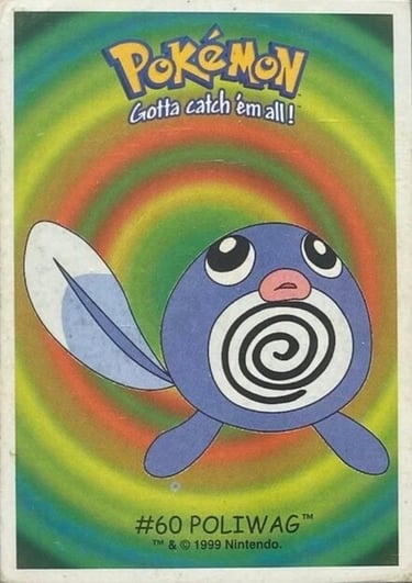 Poliwag Dunkin Boomer 1999