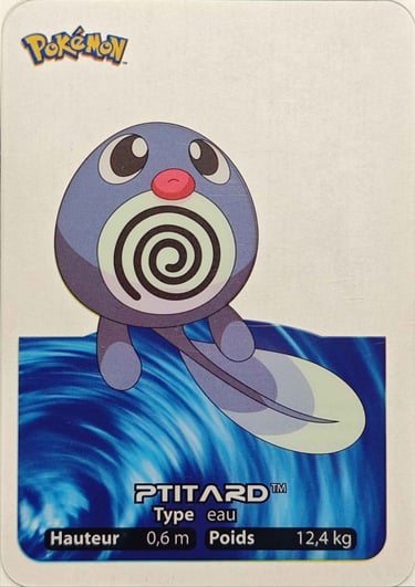 60 Ptitard Lamincards Pokémon série 1