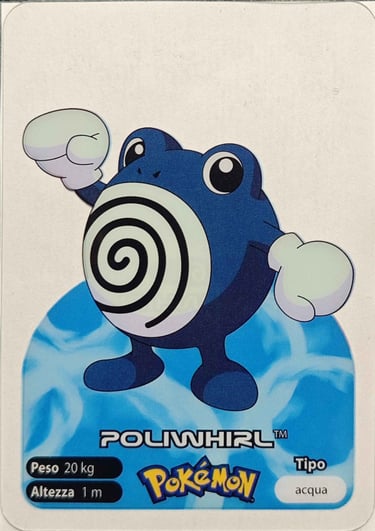 61 Poliwhirl lamincards spécial édition