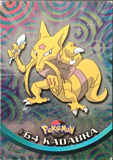 Kadabra topps série 1 foil