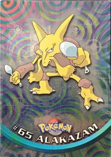 Alakazam topps série 1 foil