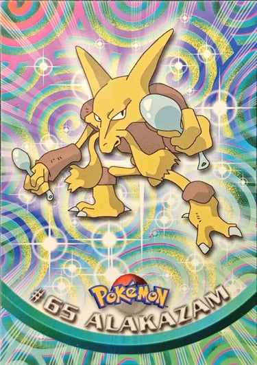 Alakazam topps série 1