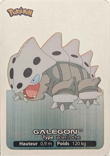 65 Galegon Lamincards Pokémon série 3