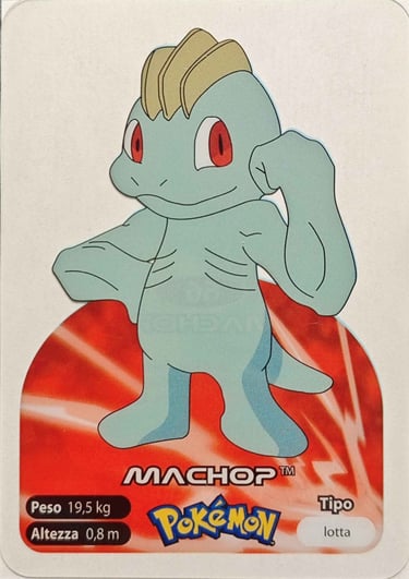 66 Machop lamincards spécial édition