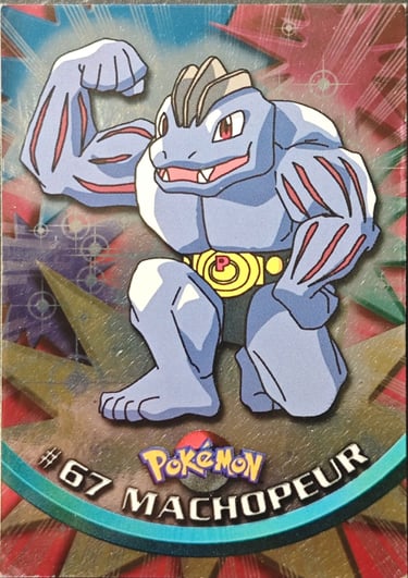 Machopeur topps série 1 foil