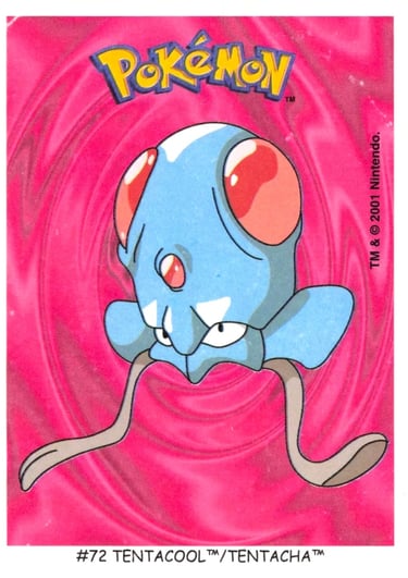 Tentacool Dunkin Boomer 2001