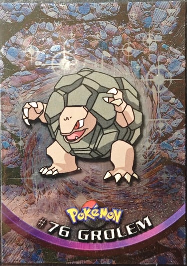 Grolem topps série 1 foil