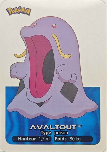 77 Avaltout Lamincards Pokémon série 3