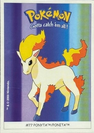 Ponyta Dunkin Boomer 2000