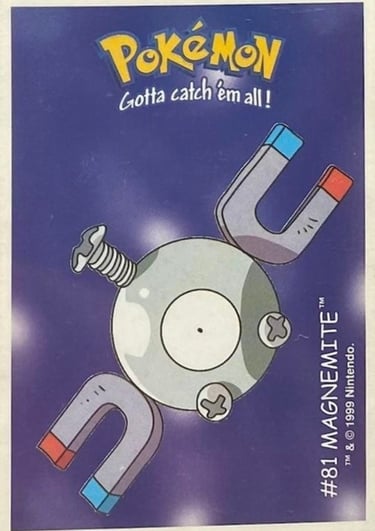 Magnemite Dunkin Boomer 1999