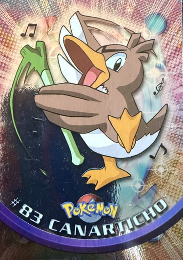Canarticho topps série 2 foil