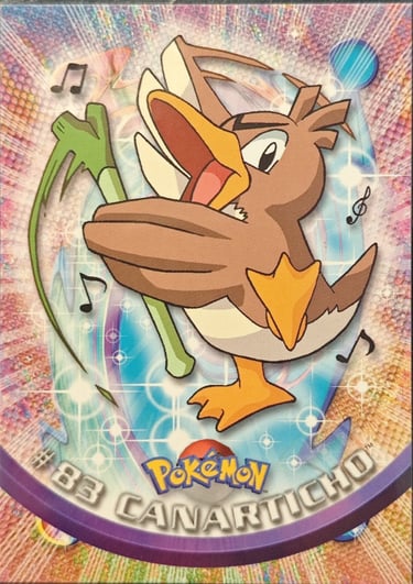 Canarticho topps série 2