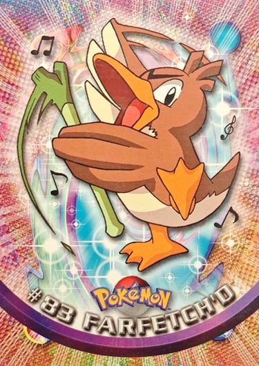 83 Farfetch'd Topps Pokémon series 2 US