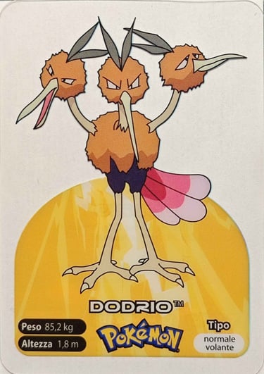 85 Dodrio lamincards spécial édition