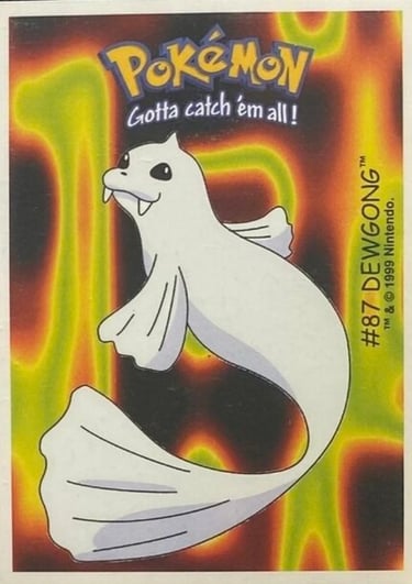 Dewgong Dunkin Boomer 1999