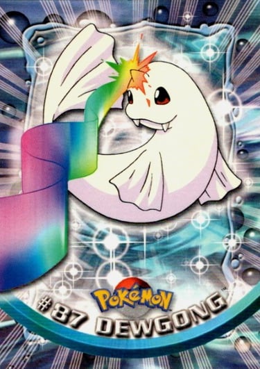 87 Dewgong Topps Pokémon series 2 US