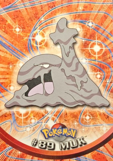 89 Muk Topps Pokémon series 2 US