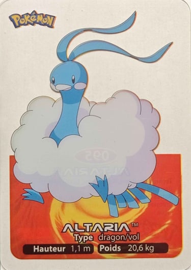 95 Altaria Lamincards Pokémon série 3