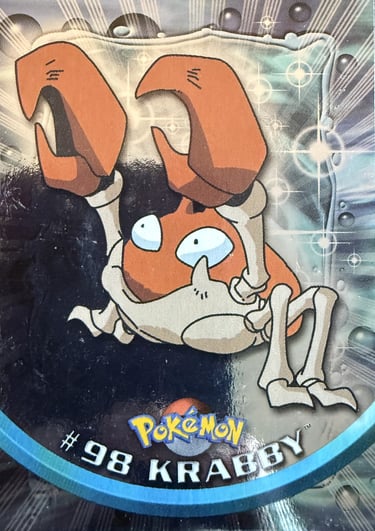 Krabby topps série 2 foil