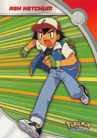 HV1 Ash Ketchum Topps Pokémon series 2 US