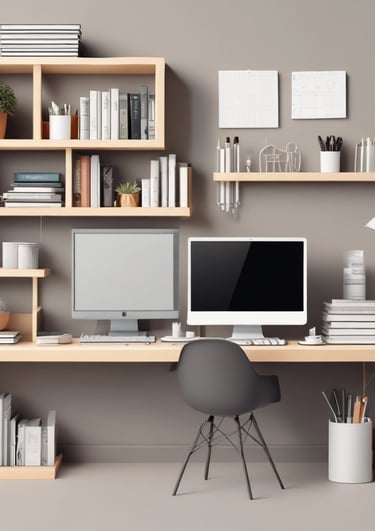 Chic white apron with soft pink accents hanging in a bright kitchen setting