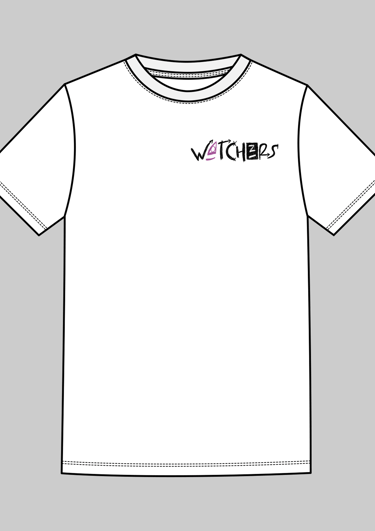 tee shirt blanc watchers