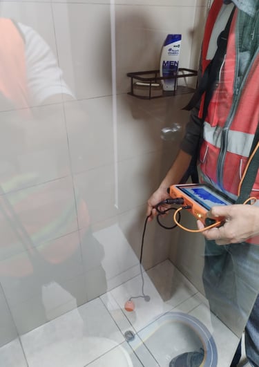 Detector de fugas de agua geofono