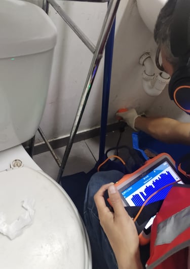 Detector de fugas de agua