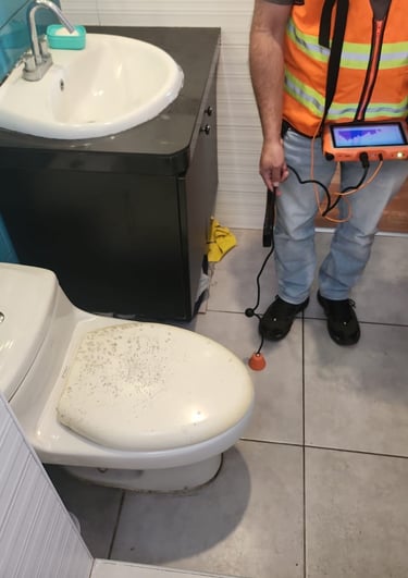 Geófono detector de fugas