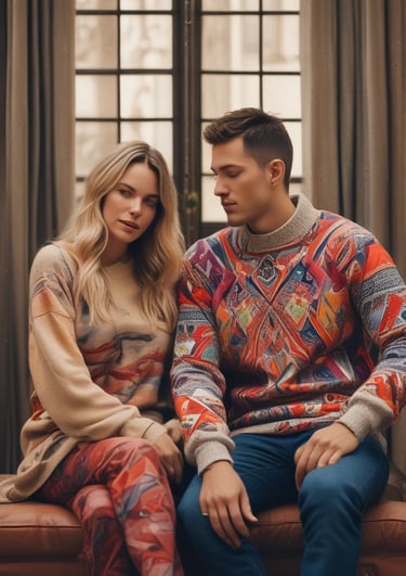 A vibrant close-up of a limited edition Women's Day t-shirt with floral and empowering designs.