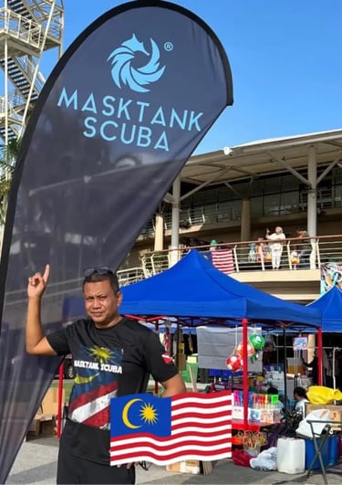 masktank scuba abang sam