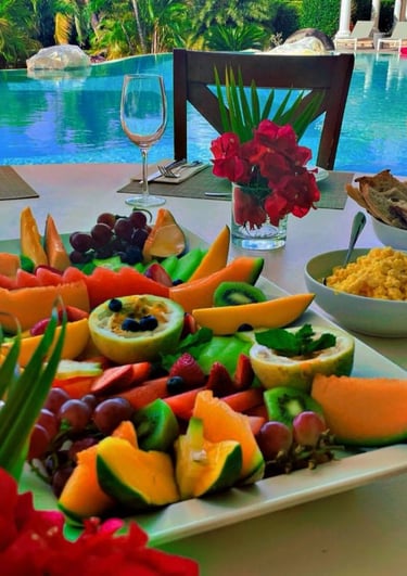 Private Chef Brunch Villa St Barth