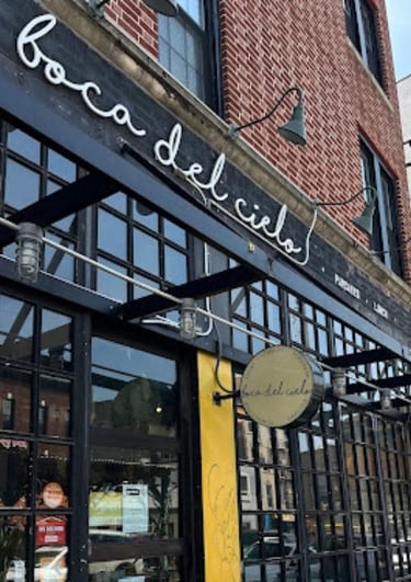 Boca del cielo nyc restaurant exterior 