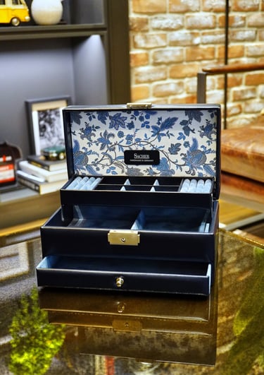 floral fabric jewellery box | olio my shop
